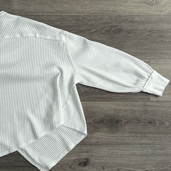 Free People Coraline Waffle Knit Tee - Picture 10 of 12